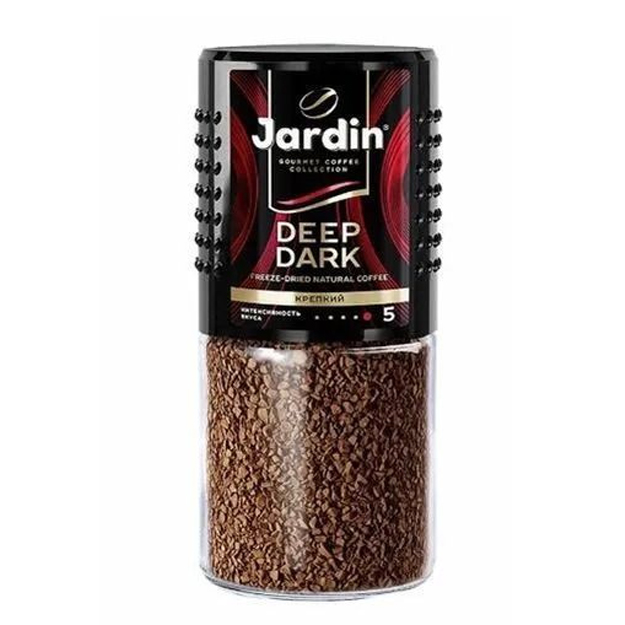 Растворимый кофе Jardin Deep Dark сублимированный, крепкий, 95 г